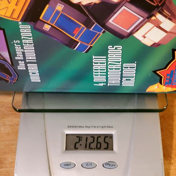 Vintage 1994 Bandai Power Rangers Deluxe Thunderzord Assault Team - Picture 8 of 8